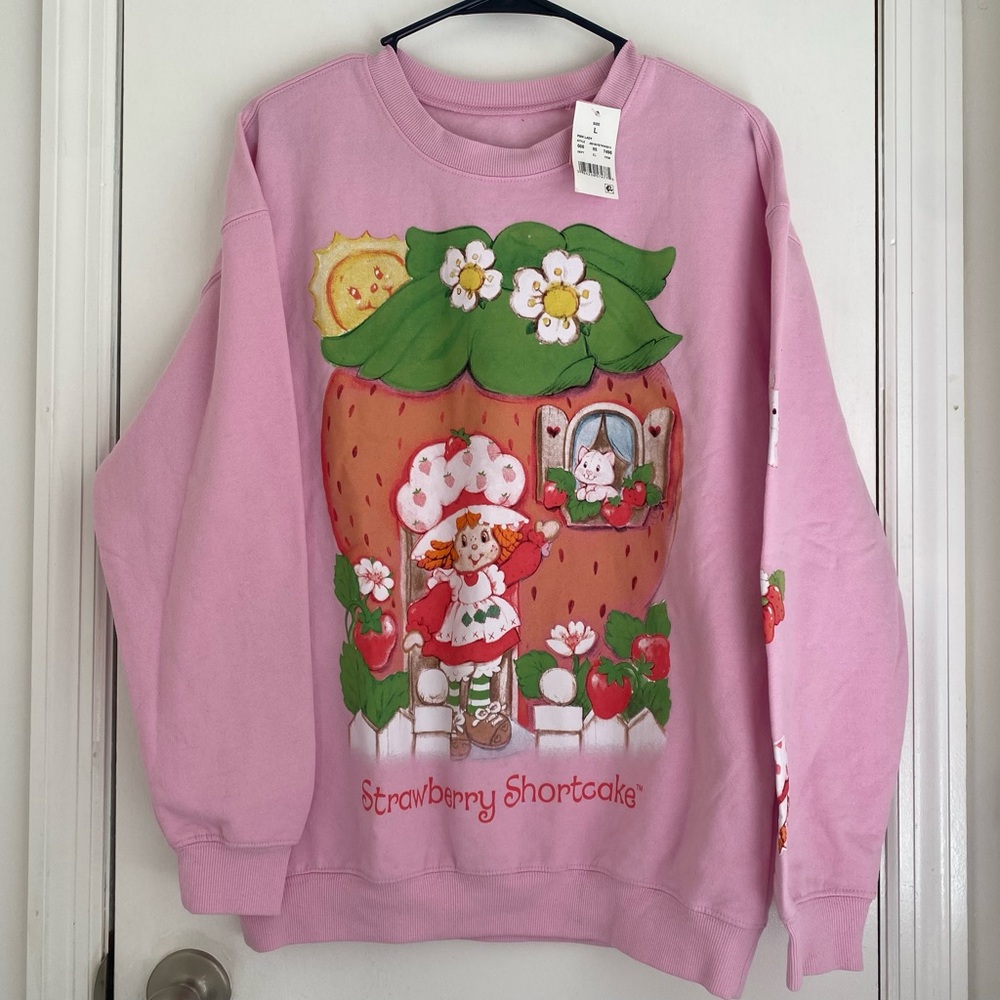 Strawberry Shortcake Pink Sweatshirt